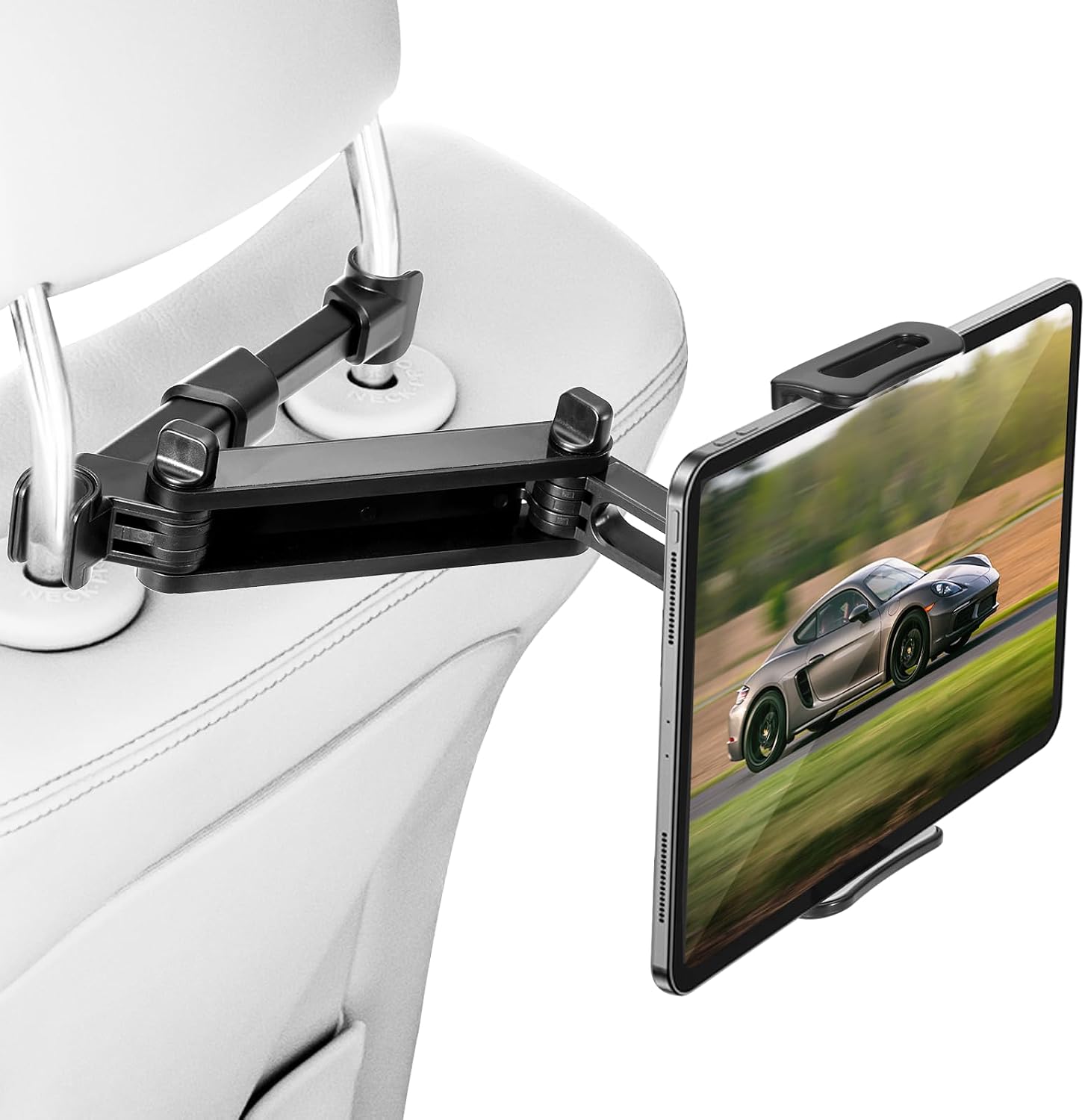 Carehabi Supporto Tablet Poggiatesta Auto, Extensible supporto per Tablet per sedile d'auto per iPad Pro 12,9/11/Air/Mini, Samsung Tab, Switch, Fire HD y Dispositivos de 4 a 12,9 Pulgadas