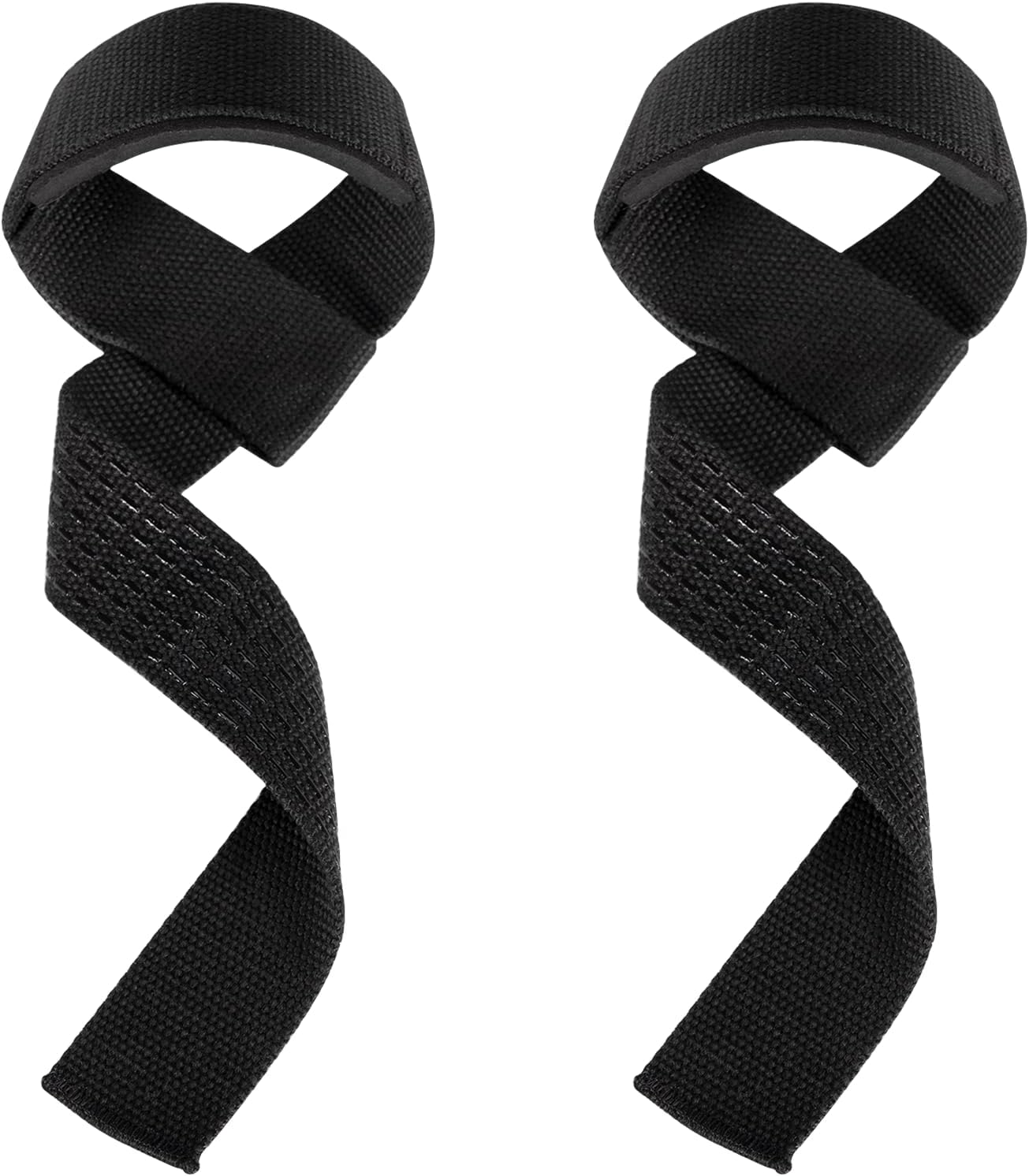 Carehabi Lifting Straps for Strength Training, Bodybuilding, Fitness - Deadlift Straps Lifting Aid in Pair for Women and Men (Padded)