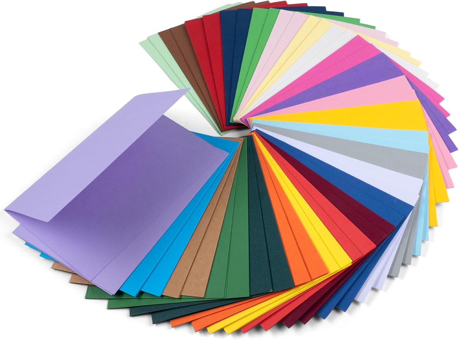 Noa Home Deco 50 Feuilles Papier Origami Papier Cartonné Couleur 250 g/m² A5 Origami Enfant pour Carte d'invitation, Bricolage, Album Photo et Scrapbooking