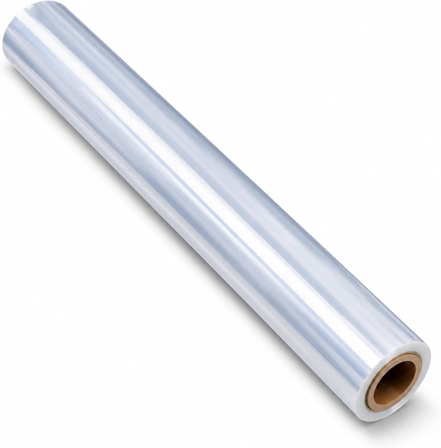 Carehabi Cellophane per Imballaggio 40cm x 30m, 2.3 Mil Carta Trasparente per Confezioni, Carta Regalo Rotolo, Plastica per Imballaggio per Fiori, Cesti, Regali e Matrimoni