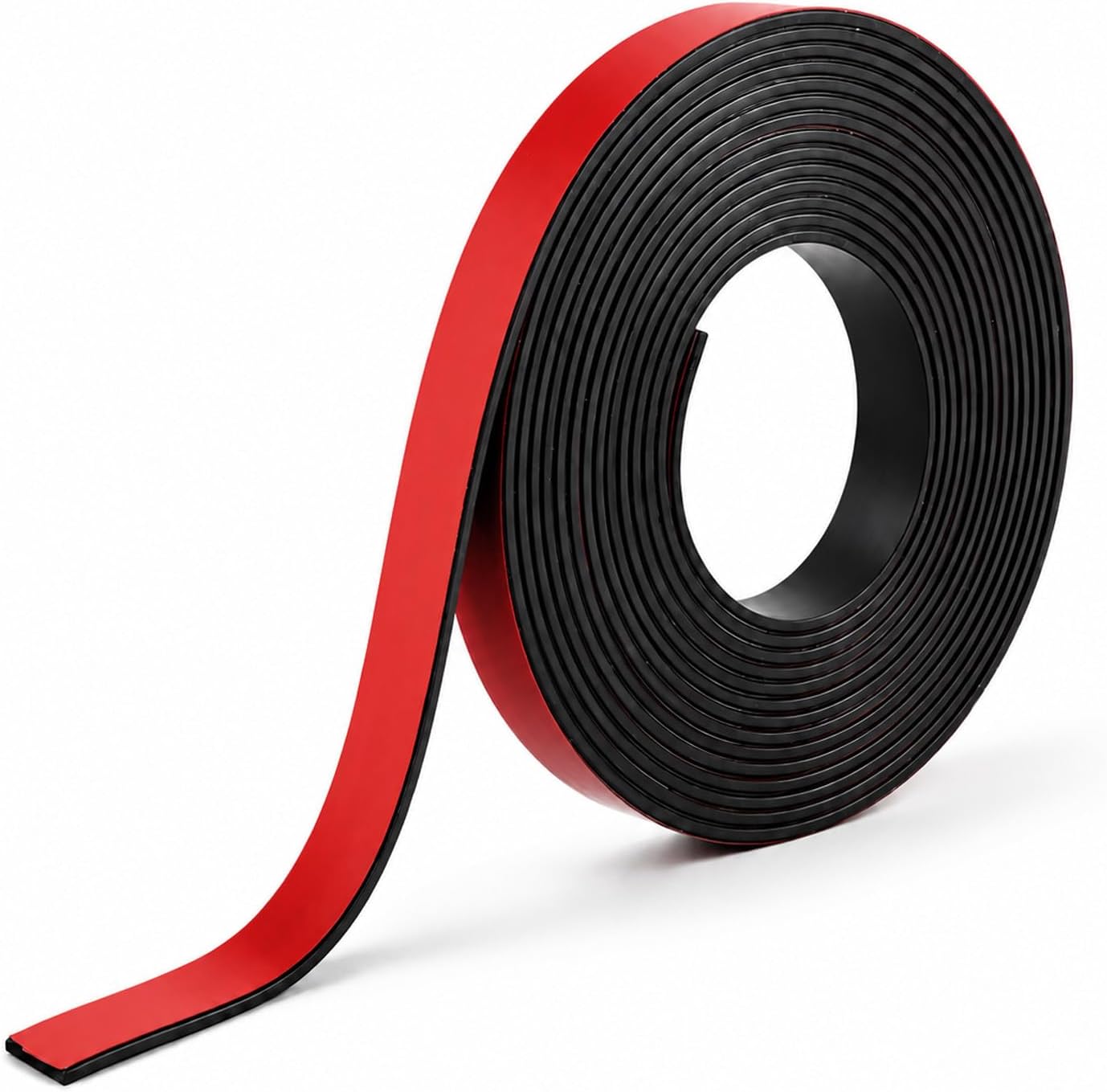 Carehabi Cinta Magnética Adhesiva 4m, Iman Adhesivo con Espesor 2mm flexible para Mosquiteras Cortina, Imanes Adhesivos para Herramientas Cocina, Oficina y DIY