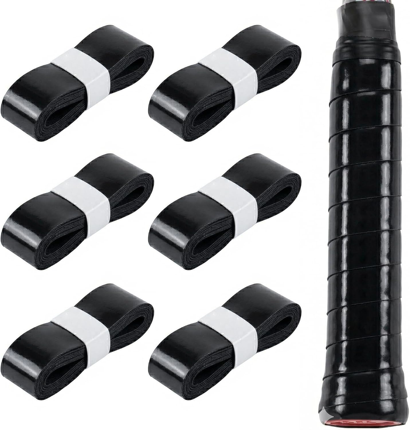 6 Surgrips Tennis 110 * 2.5 * 2.5 CM Grip Raquette Tennis