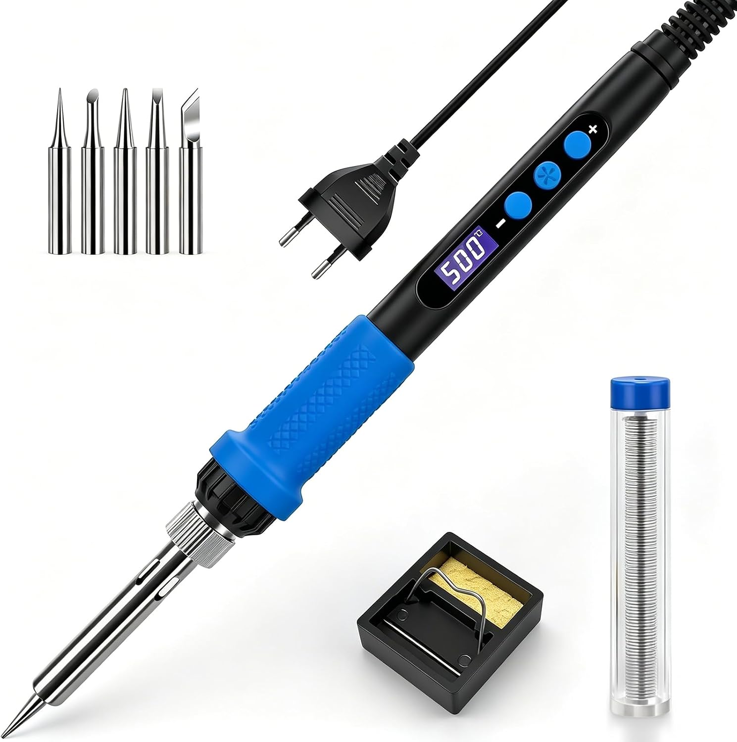 Kit de fer à souder 90 W, température réglable de 500 à 180 °C
