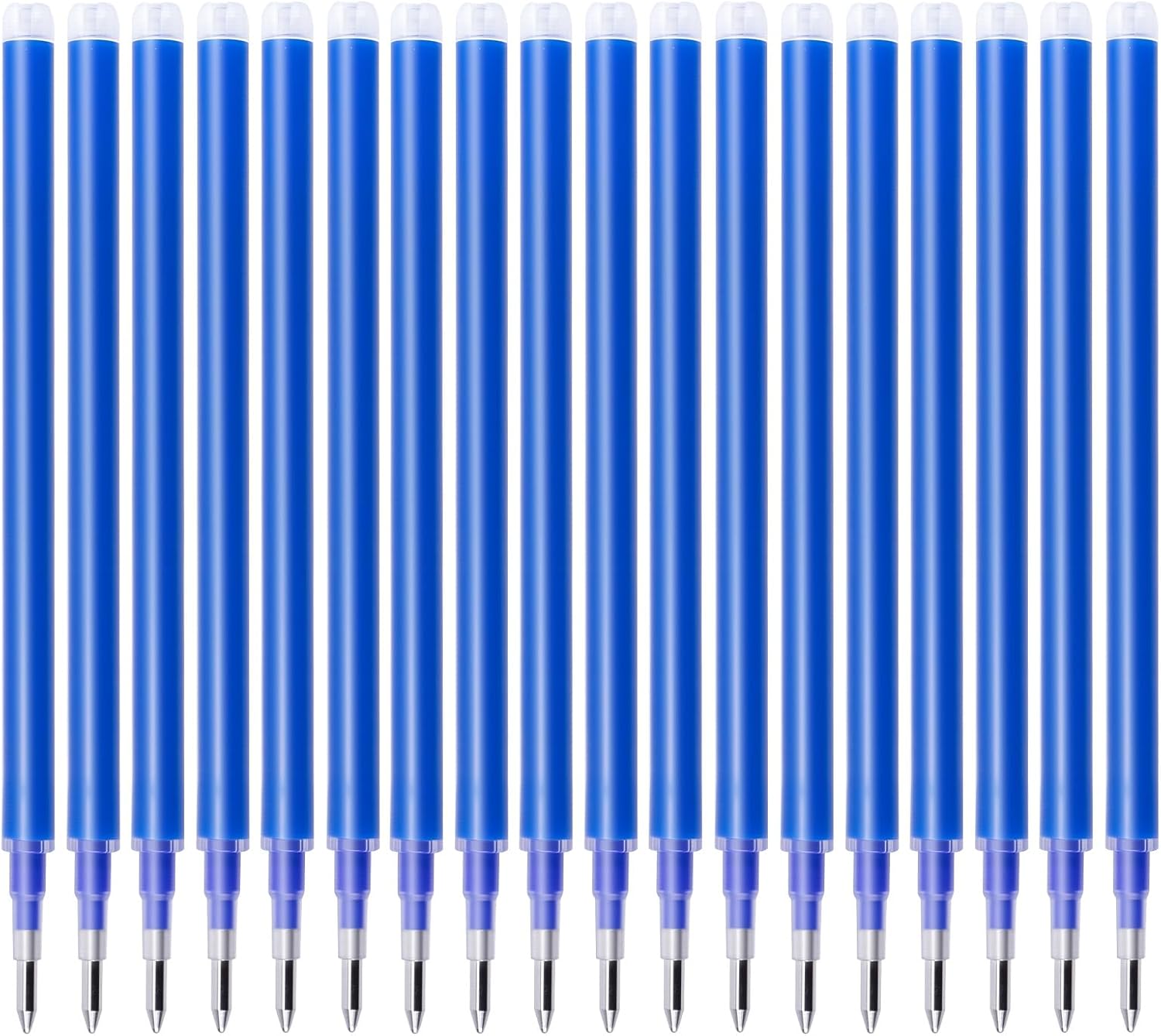 18 Ersatzminen, kompatibel mit Pilot FriXion Stift, Blau, 0,7 mm