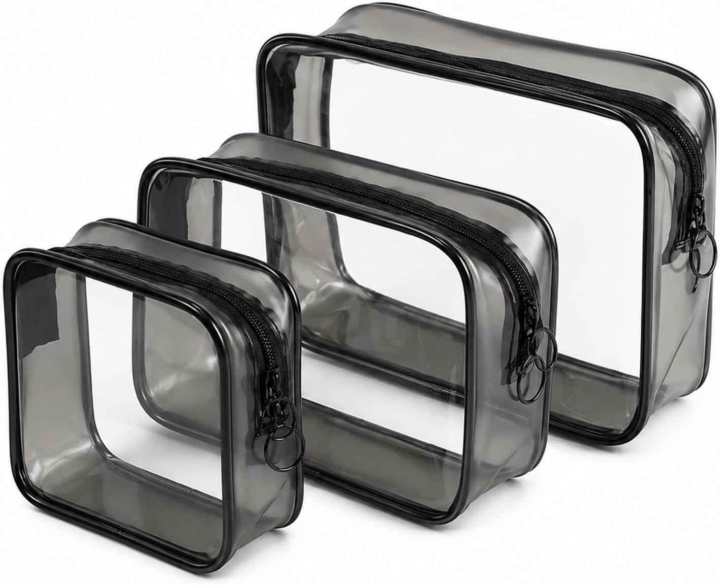 Trousse de Toilette Avion 3 pcs Trousse Transparente