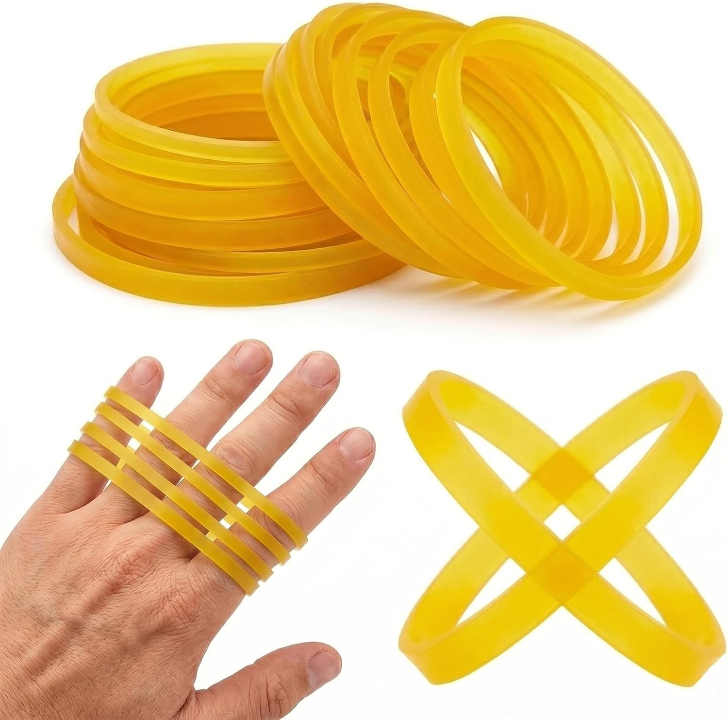 200 pezzi 60 * 3mm Dimensioni Elastici in Gomma Piccoli