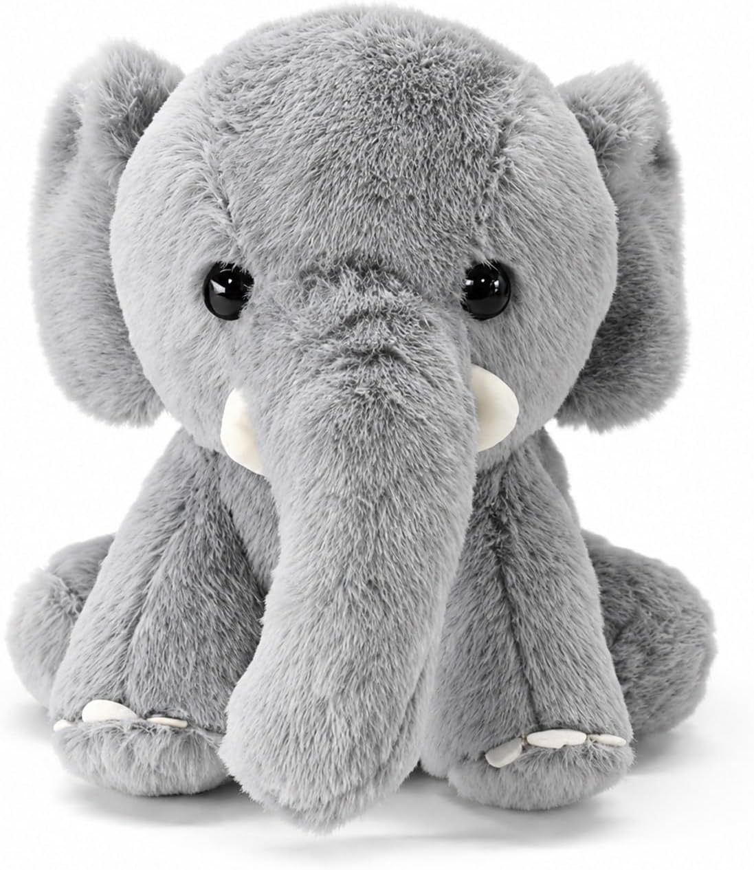 Carehabi Elefantino Peluche 16cm Morbido Peluche Neonato Elefante di Peluche Giocattolo di Peluche per Bambini e Neonati
